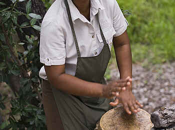 Xakanaxa Camp: Mahlzeitensignal