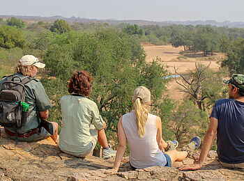 Mashatu Game Reserve: Pause mit Blick