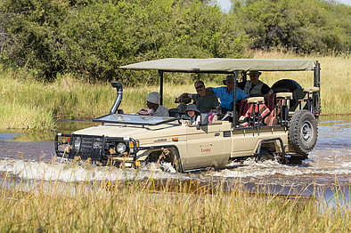 Miracle Rivers Komfort Safari: Mit dem Geländewagen durchs Wasser