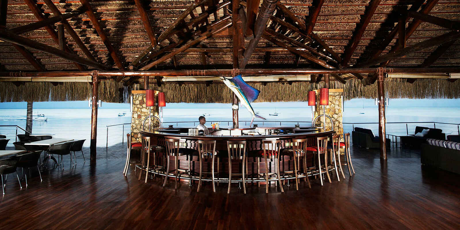 Anantara Bazaruto Island Resort and Spa: Bar Clube Naval Anantara Bazaruto Island Resort and Spa: Bar Clube Naval