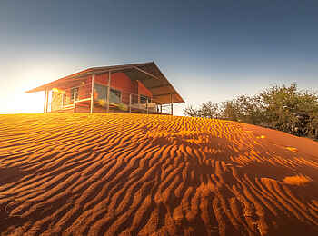 Bagatelle Kalahari Game Ranch: Dune Chalet Ansicht