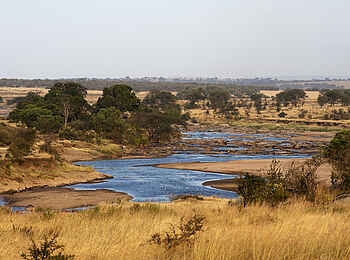 Serengeti Safari Camp: Flusslandschaft