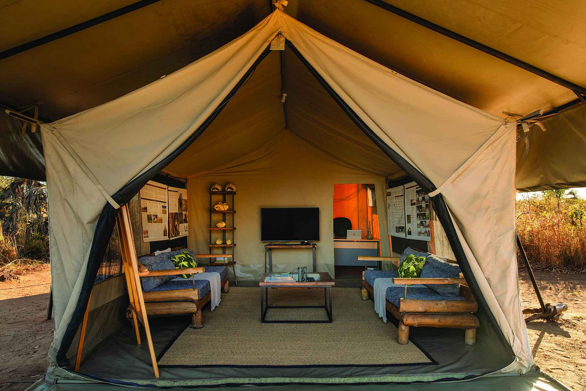 Usangu Expedition Camp: Information Centre