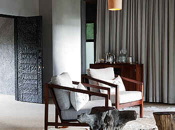 Matetsi Victoria Falls: Sitzbereich im Zimmer Matetsi Victoria Falls: Sitzbereich im Zimmer