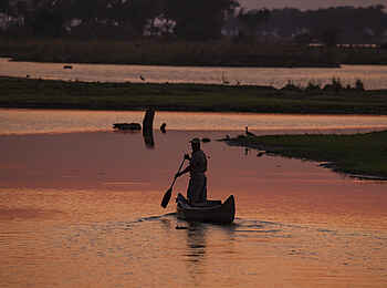 Tusk and Mane Safaris: Kanufahrt in der Dämmerung Tusk and Mane Safaris: Kanufahrt in der Dämmerung