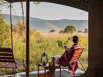 Angama Safari Camp: Aussicht