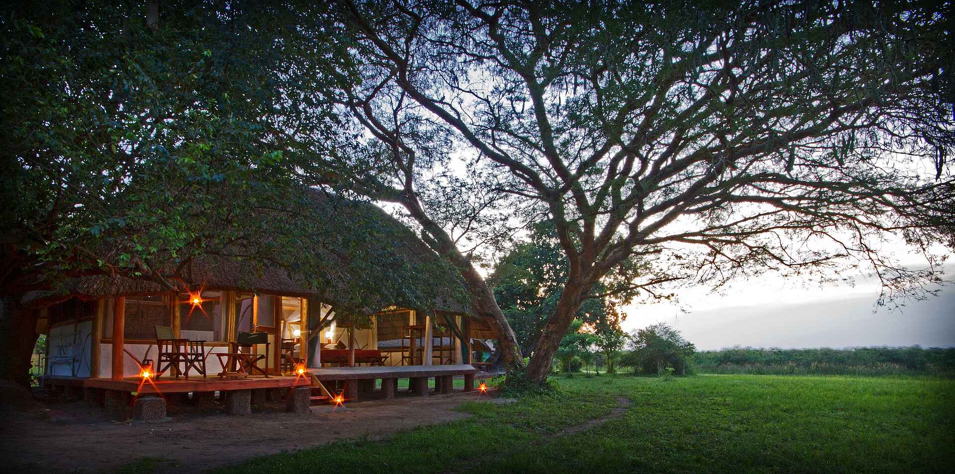 Baker's Lodge, Murchison Falls National Park, Victoria Nile, Chalet, Gästehaus, afrikarma, afrikarma Safaris, afrikarma Safaris - Wildnis. Hautnah., afrikarma.de