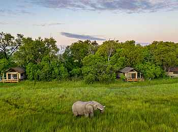 Little Sable Camp: Gästezelte Little Sable Camp: Gästezelte