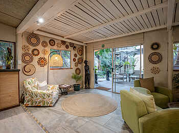 Maun Waterfront Guesthouse: Die Lounge Maun Waterfront Guesthouse: Die Lounge