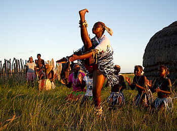 Rocktail Beach Camp: Zulutänzerin