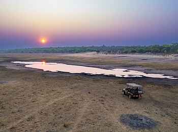 Sable Valley Lodge: Abendstimmung Sable Valley Lodge: Abendstimmung