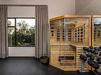 Simbavati Waterside Lodge: Im Gym
