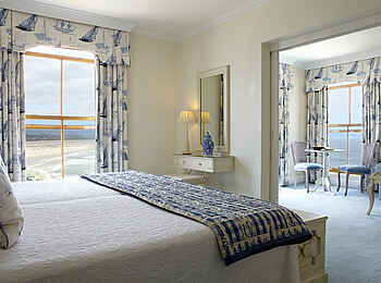 The Plettenberg: Blick vom Schlafbereich der Suite