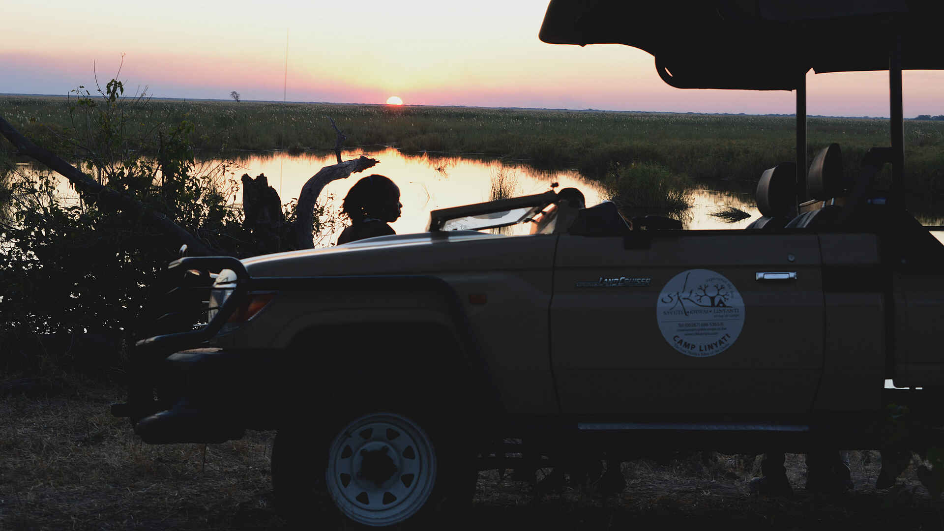 Camp Linyanti: Sunset