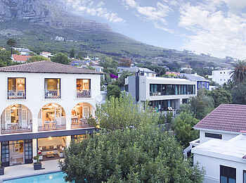 De Tafelberg Guesthouse: Blick auf das Guesthouse