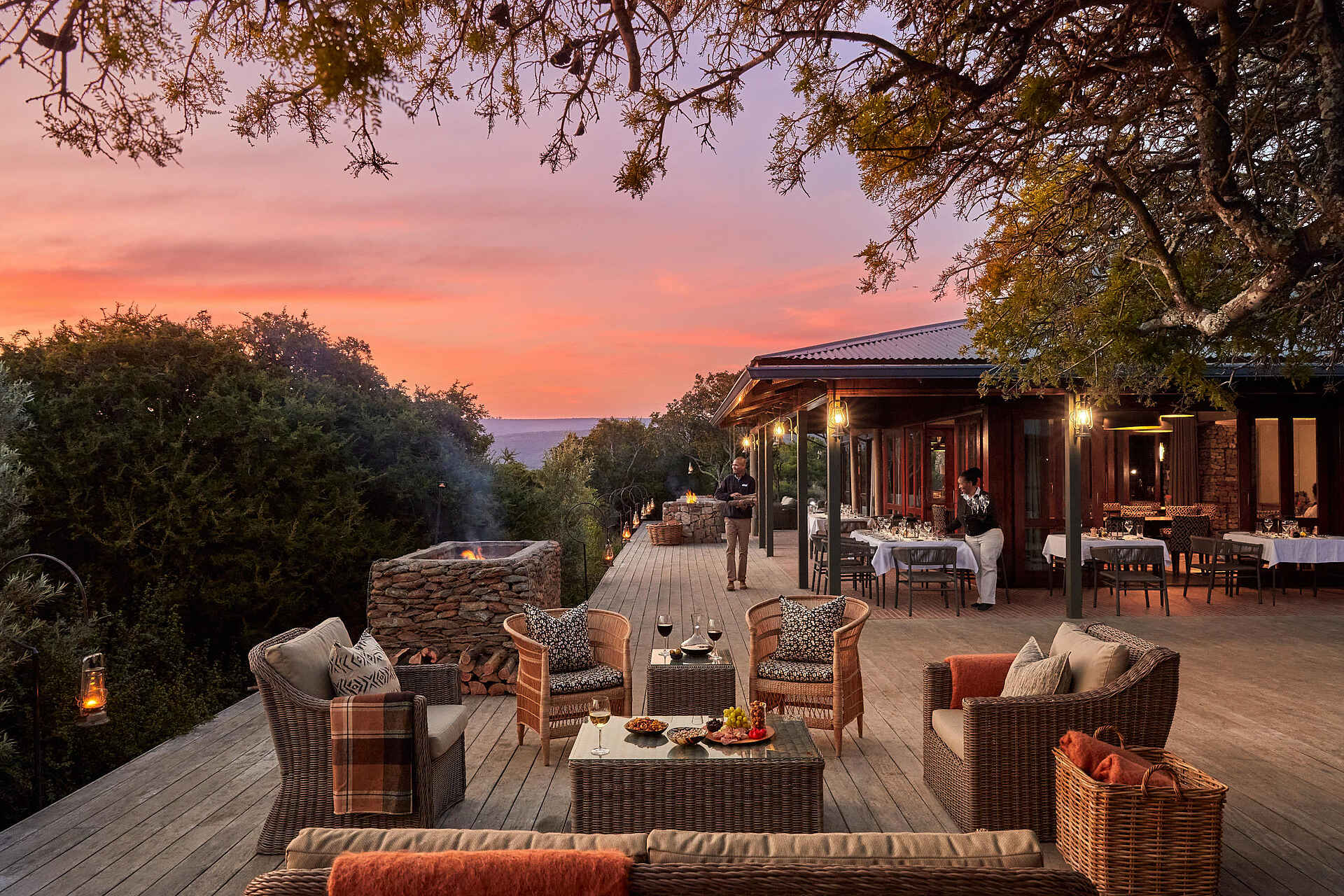 Ecca Lodge: Ausblick