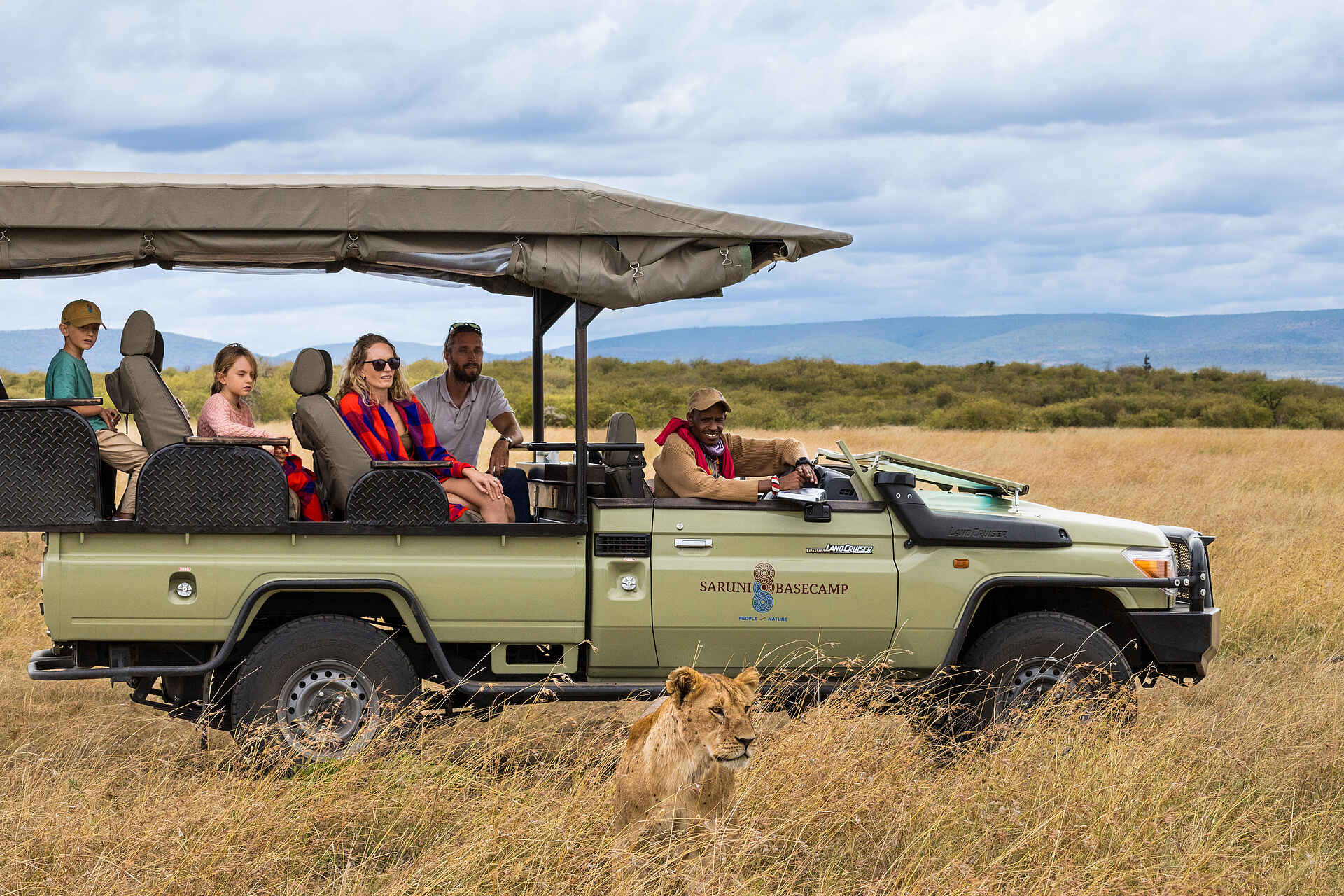 Saruni Eagle View: Löwin