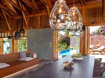 Zuri Zanzibar: Essbereich der Three Bedroom Villa