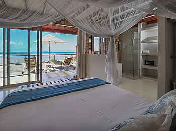 Bahia Mar Boutique Hotel: Sea View Bedroom - Doppelbett Bahia Mar Boutique Hotel: Sea View Bedroom - Doppelbett