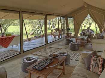 Encounter Mara Camp: Loungebereich