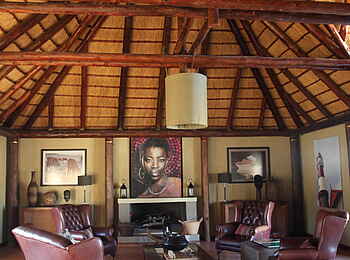 Hoodia Desert Lodge: Lounge