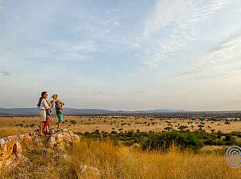 Kirawira Serena Camp: Blick über weite Landschaft