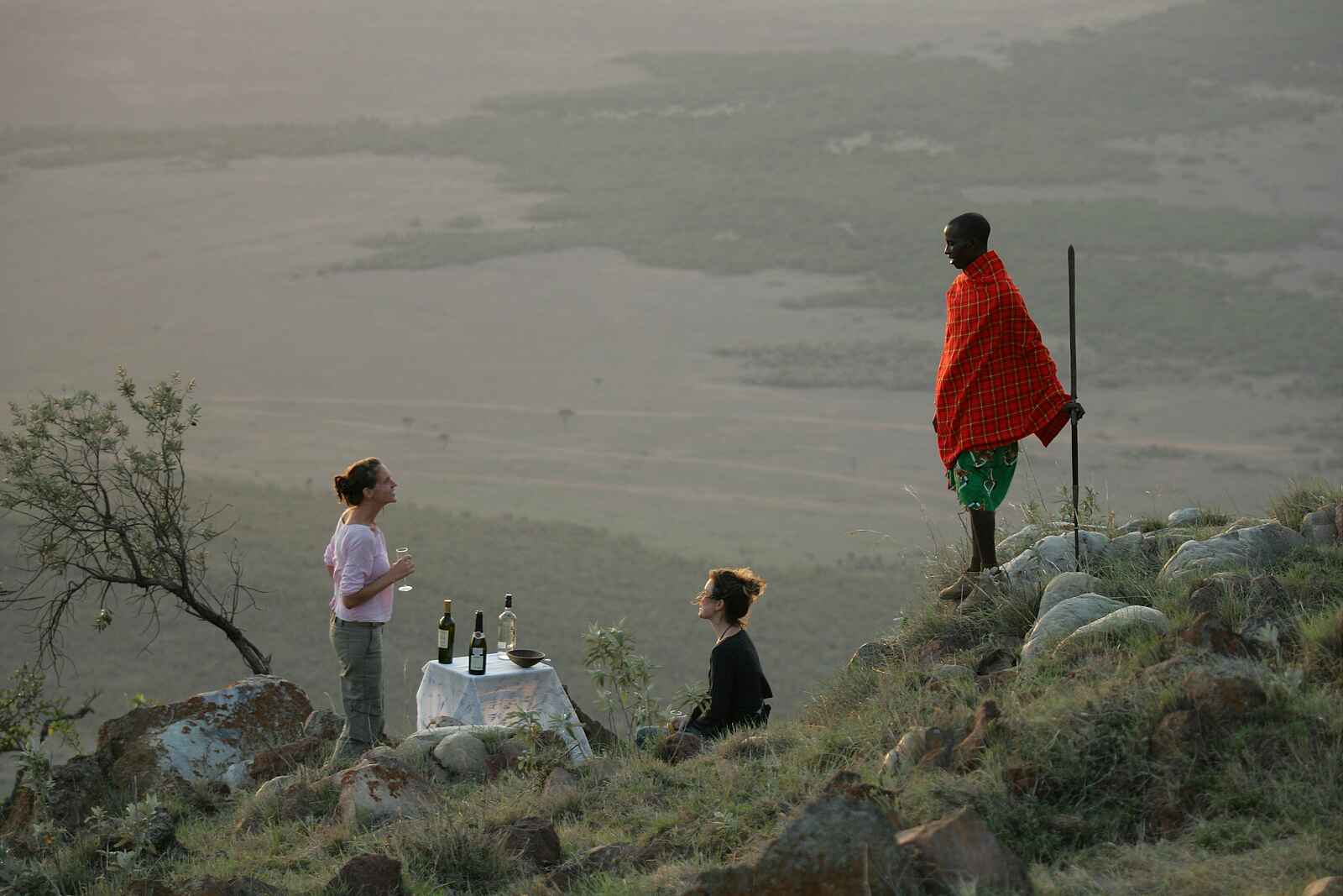 Saruni Mara Camp: Bush Lunch Saruni Mara Camp: Bush Lunch