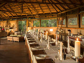 Setari Camp: Essbereich