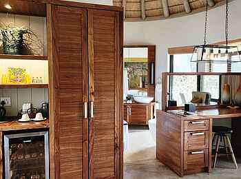 Simbavati Camp George: Die Minibar Simbavati Camp George: Die Minibar