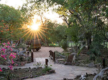 Tuli Safari Lodge Mashatu: Der Garten