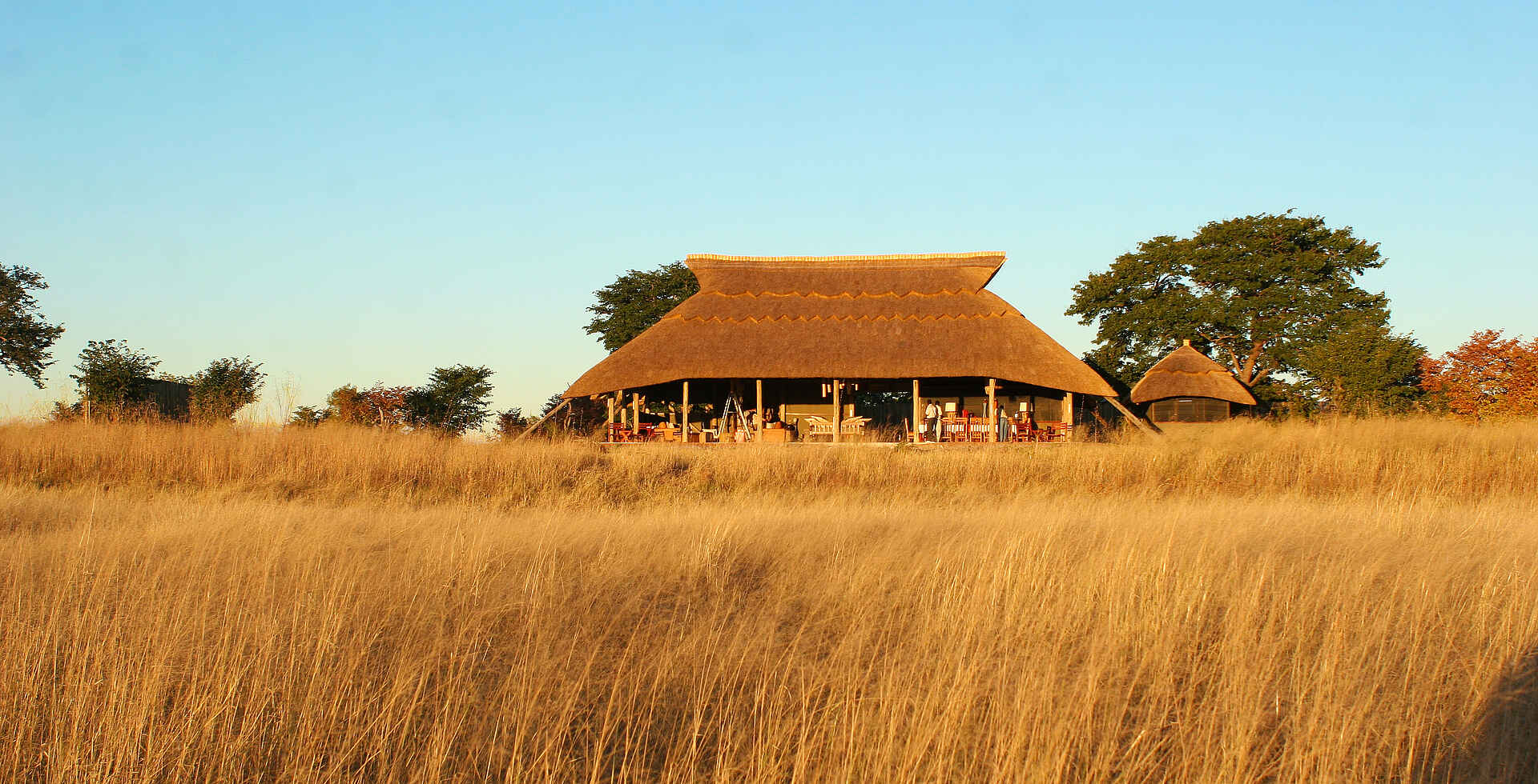 Camp Hwange: Hauptgebäude