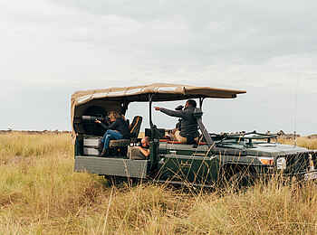 Encounter Mara Camp: Photografic Vehicle