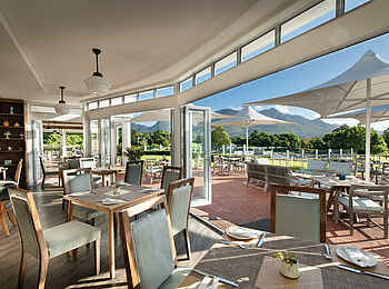 Fancourt Hotel: Blick auf die Terrasse Fancourt Hotel: Blick auf die Terrasse