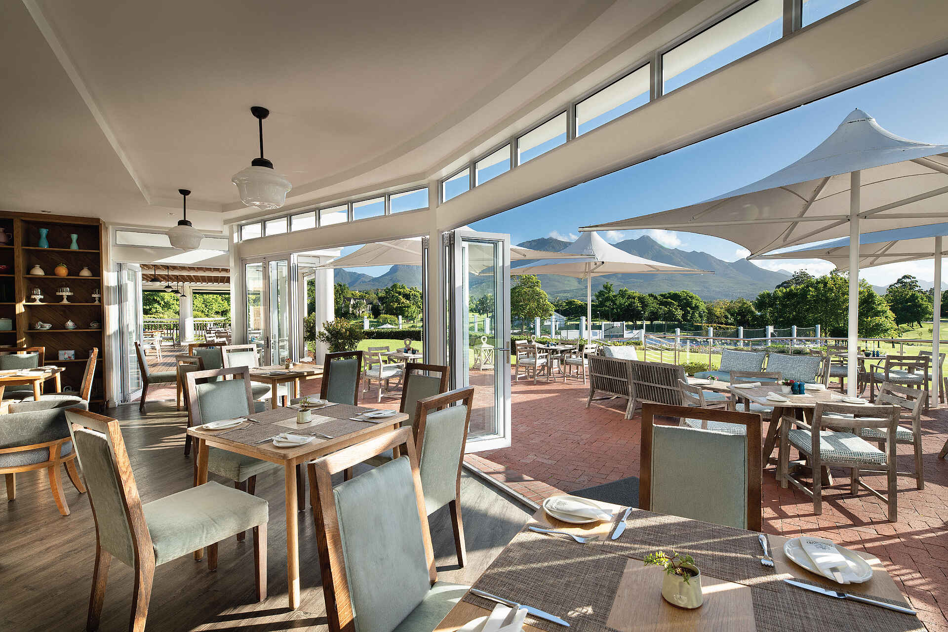 Fancourt Hotel: Blick auf die Terrasse Fancourt Hotel: Blick auf die Terrasse