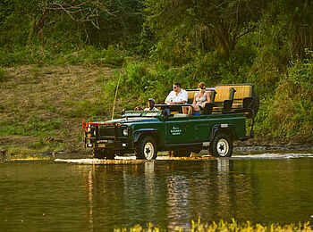 Kasaka River Lodge: Seichtes Wasser Kasaka River Lodge: Seichtes Wasser