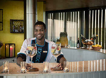 Morukuru Beach Lodge: Leckere Drinks an der Bar Morukuru Beach Lodge: Leckere Drinks an der Bar