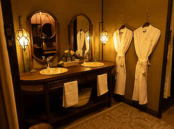 Soroi Amboseli Camp: Badezimmer