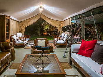 Losokwan Camp: Lounge im Gemeinschaftsbereich