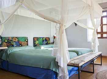 Farmhouse Valley Lodge: Twinbetten