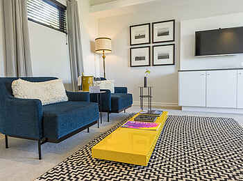 Kensington Place Boutique-Hotel: Die Sitzecke in einem Superior Zimmer