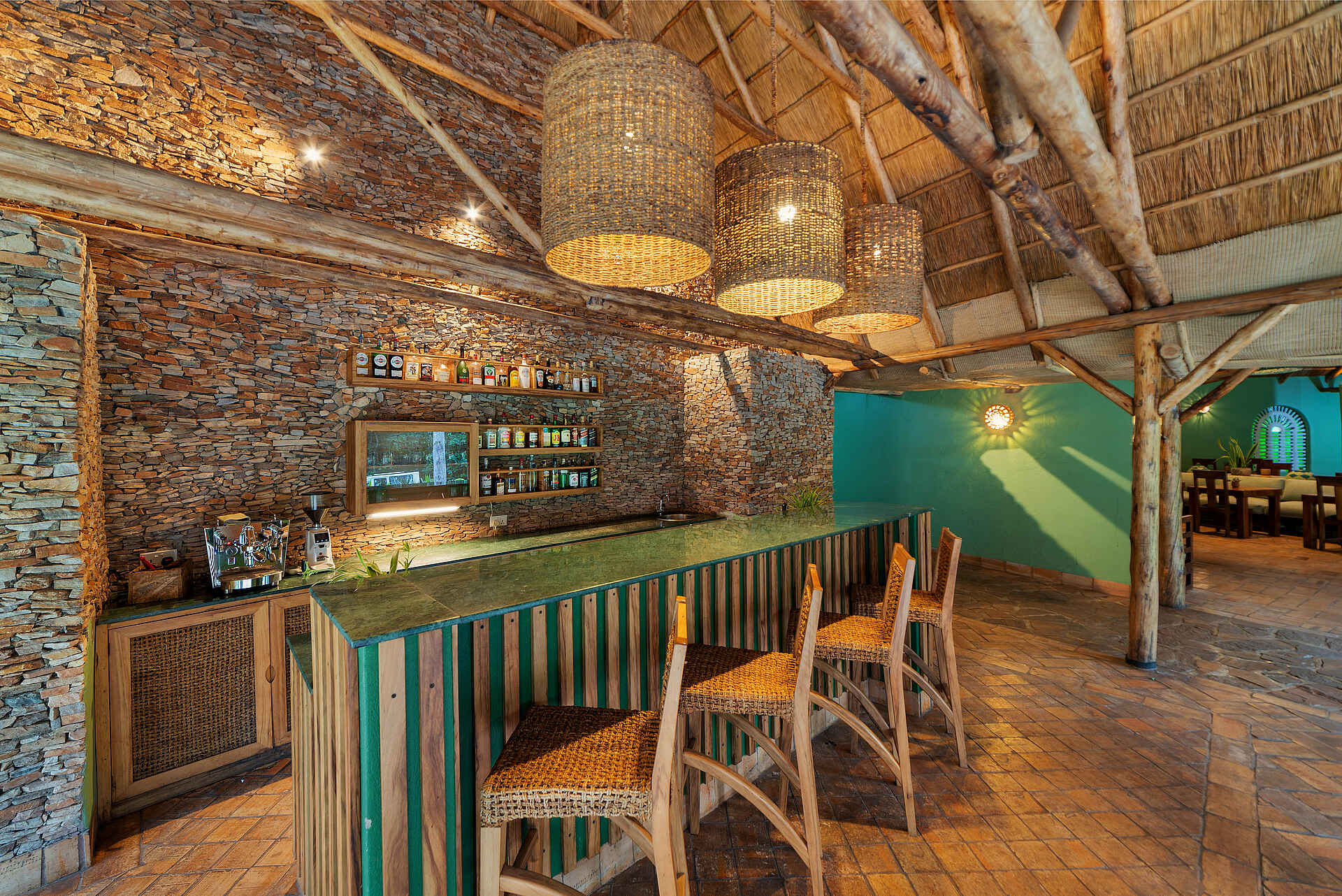 Primate Lodge Kibale: Die Bar