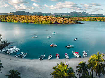 Shandrani Beachcomber Resort and Spa: Boote Shandrani Beachcomber Resort and Spa: Boote