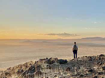 Wolwedans Boulders Camp: Ausblick
