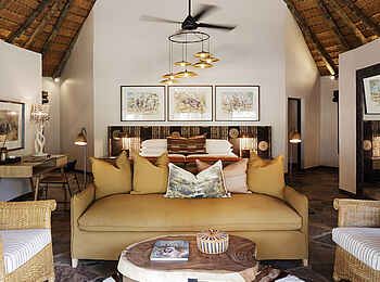 MalaMala Sable Camp: Innenansicht der Gästesuite