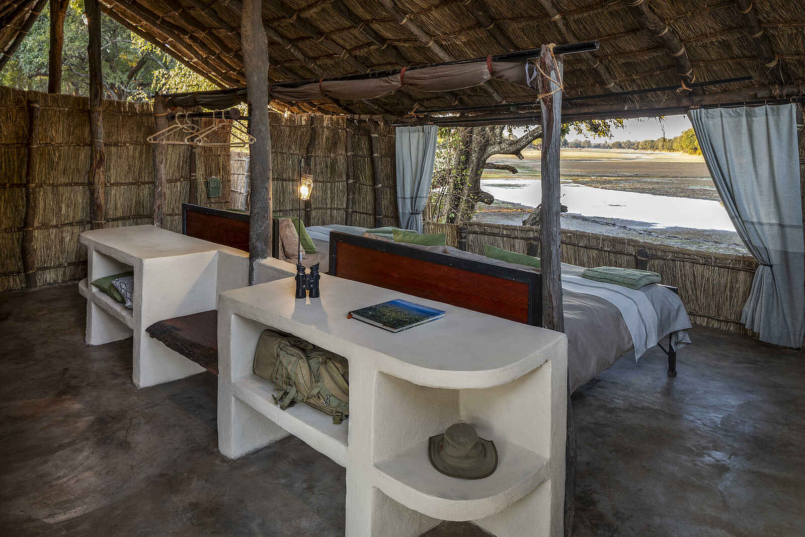 Big Lagoon Camp: Blick nach draußen Big Lagoon Camp: Blick nach draußen