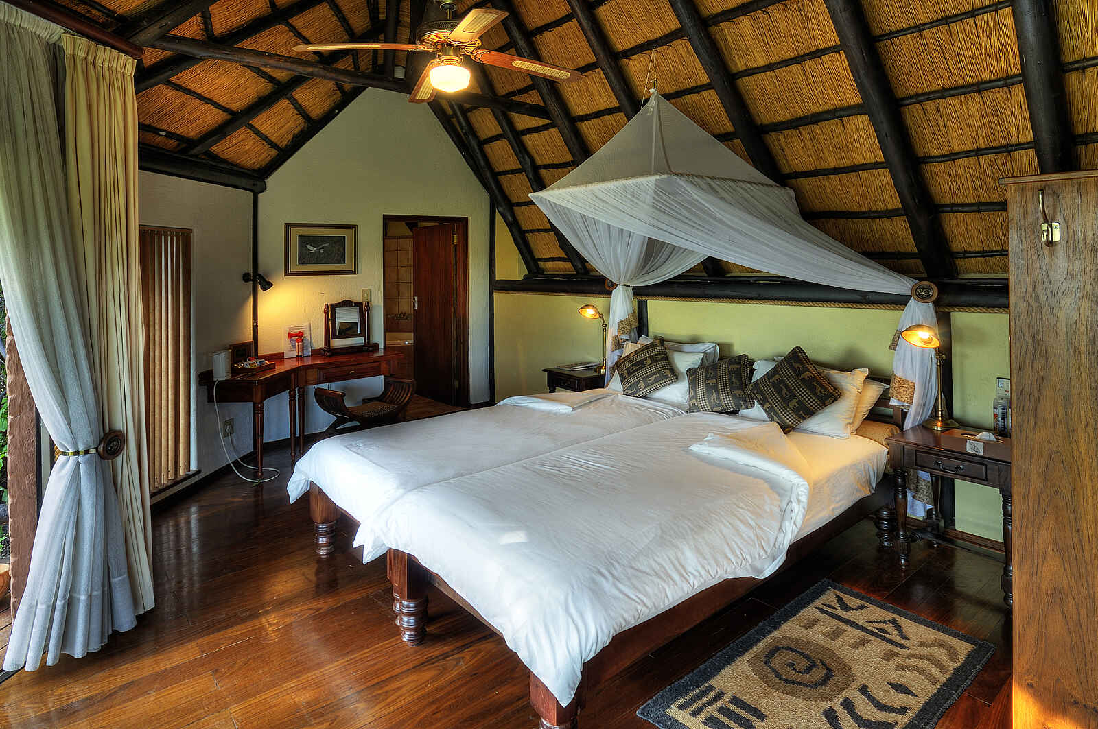 Chobe Savanna: Doppelbett Chobe Savanna: Doppelbett
