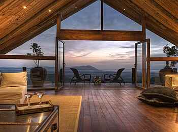 Cottar's 1920s Safari Camp: Private Homestead Abendstimmung