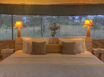 Kicheche Bush Camp: Lange Fensterfront