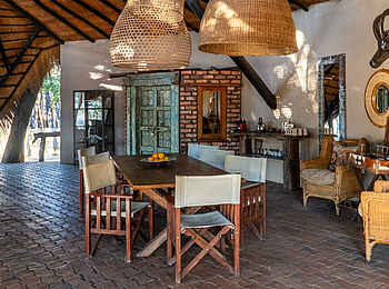 Sable Valley Lodge: Esstisch Sable Valley Lodge: Esstisch