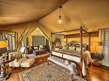 Sand River Masai Mara Camp: Zelt-Interieur Sand River Masai Mara Camp: Zelt-Interieur
